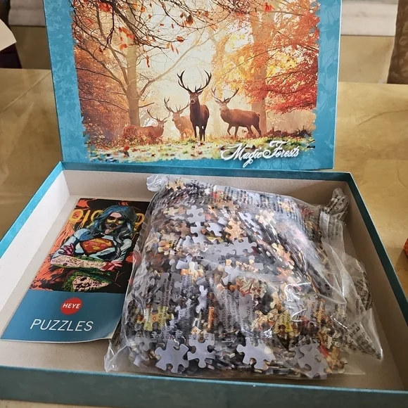 Magic Forests‎ Puzzle - 1000 Pieces - Multicolor - Picture 6 of 6